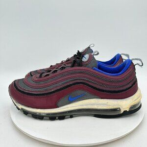 Nike Air Max 97 Men Size 10.5 921826-012 Night Maroon Grey Training Shoes